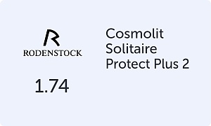 Rodenstock Cosmolit 1.74 Solitaire Protect Plus 2