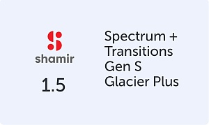 Shamir Spectrum Plus 1.5 Transitions Gen S Glacier + UV