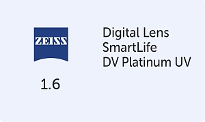 Carl Zeiss Digital Lens SmartLife 1.6 DV Platinum UV