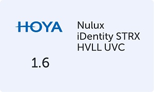 HOYA Nulux  iDentity STRX 1.60 HVLL UVC