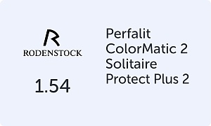 Rodenstock Perfalit ColorMatic IQ2 1.54 Solitaire Protect Plus 2