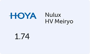 HOYA Nulux 1.74 HV Meiryo