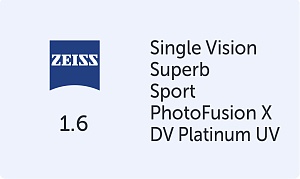 Carl Zeiss Superb Sport 1.6 Photo Fusion X DVP UV
