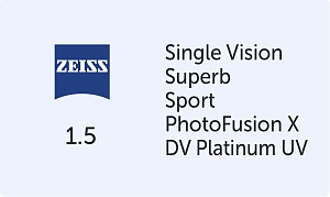 Carl Zeiss Superb Sport 1.5 Photo Fusion X DVP UV