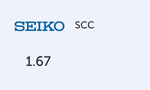 Линзы SEIKO 1.67 SCC