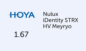 HOYA Nulux iDentity STRX 1.67 HV Meiryo