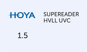 HOYA SUPEREADER A 1.50 HVLL UVC (0.75d)
