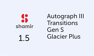 Shamir Autograph III 1.5 Transitions Gen S Glacier+ UV