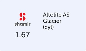 Shamir Altolite 1.67 AS Glacier (astigmatic)
