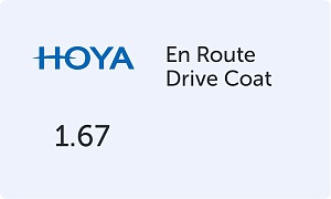 HOYA EnRoute 1.67 Drive Coat