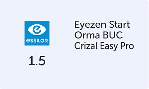 Essilor EyeZen Start Orma BUC 1.5 Crizal Easy Pro