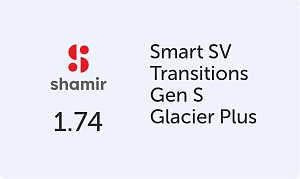 Shamir Smart SV 1.74 Transitions Gen S Glacier+ UV