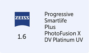 CZ Progressive SmartLife Plus 1.6 PhotoFusion X DVP UV