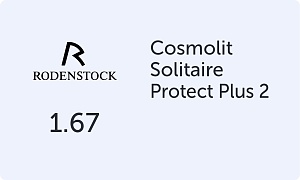 Rodenstock Cosmolit 1.67 Solitaire Protect Plus 2