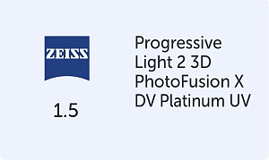 CZ Progressive Light 3D 1.5 PhotoFusion X DVP UV