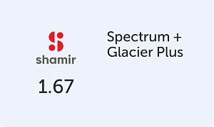 Shamir Spectrum Plus 1.67 Glacier + UV
